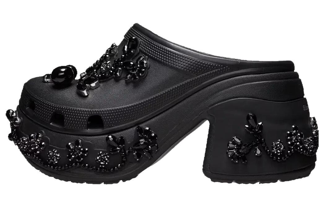 SIMONE ROCHA x Crocs противоскользящие износостойкие женские Crocs черные, Black
SIMONE ROCHA x Crocs противоскользящие износостойкие женские Crocs черные, Black
