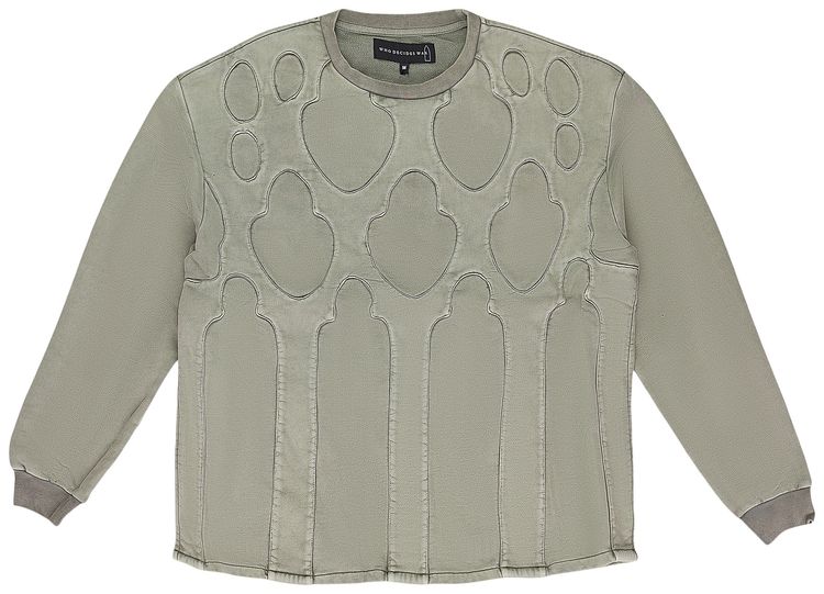 Футболка с длинными рукавами "Who Decides War Chapel" серого цвета
Футболка с длинными рукавами "Who Decides War Chapel" серого цвета