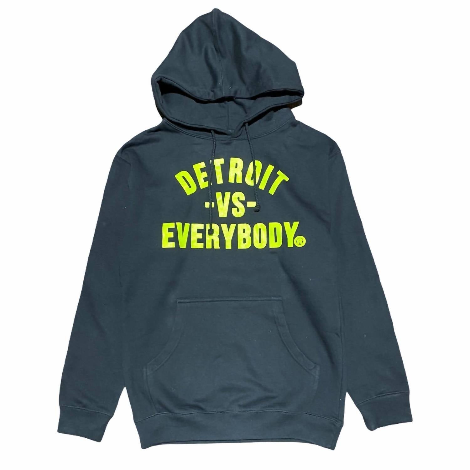 Мужская толстовка Detroit с капюшоном черного/неоново-зеленого цвета VS EVERYBODY
Мужская толстовка Detroit с капюшоном черного/неоново-зеленого цвета VS EVERYBODY