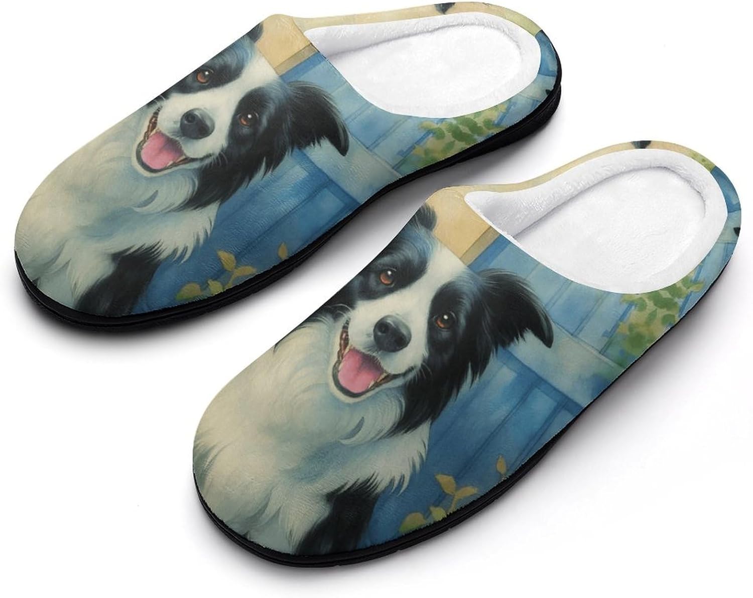 KKdskkds Деревянные домашние тапочки в деревенском стиле из хлопка для мужчин, нескользящие, уютные, теплые, дышащие, Cheerful Border Collie and Potted Flower
KKdskkds Деревянные домашние тапочки в деревенском стиле из хлопка для мужчин, нескользящие, уютные, теплые, дышащие, Cheerful Border Collie and Potted Flower