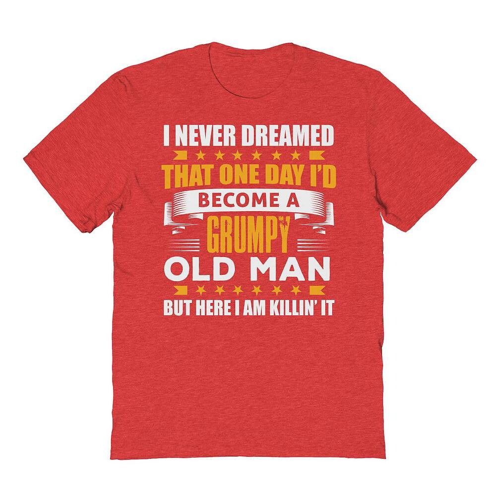 Мужская футболка с рисунком ко Дню отца COLAB89 от Threadless Grumpy Grandpa COLAB89 by Threadless, цвет Heather Red
Мужская футболка с рисунком ко Дню отца COLAB89 от Threadless Grumpy Grandpa COLAB89 by Threadless, цвет Heather Red