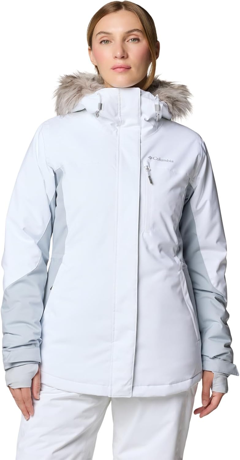 Columbia женская куртка Ava Alpine II с утеплителем, White/Cirrus Grey
Columbia женская куртка Ava Alpine II с утеплителем, White/Cirrus Grey