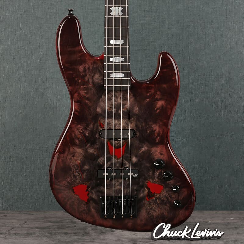 Басс гитара Spector USA Custom Coda4 Deluxe Bass Guitar - Bloodstone - CHUCKSCLUSIVE - #161 - Display Model
Басс гитара Spector USA Custom Coda4 Deluxe Bass Guitar - Bloodstone - CHUCKSCLUSIVE - #161 - Display Model