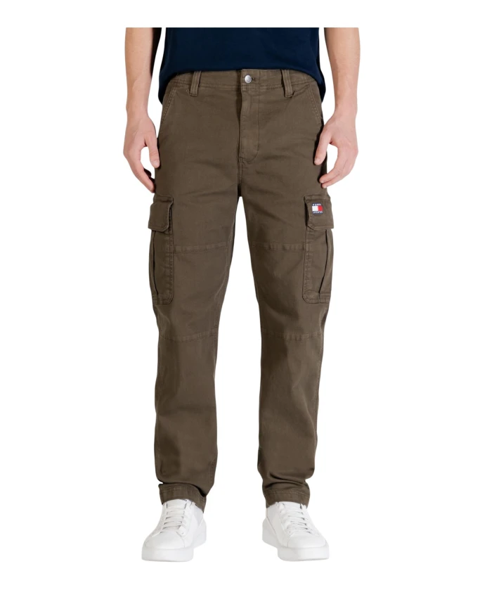 Зауженные брюки-карго Tommy Jeans, зеленый
Зауженные брюки-карго Tommy Jeans, зеленый