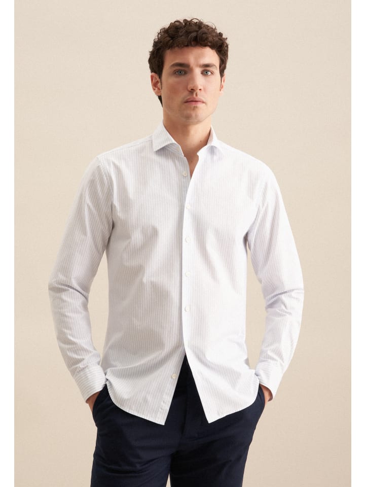 Рубашка Seidensticker, светло-синий 
Рубашка Seidensticker, светло-синий