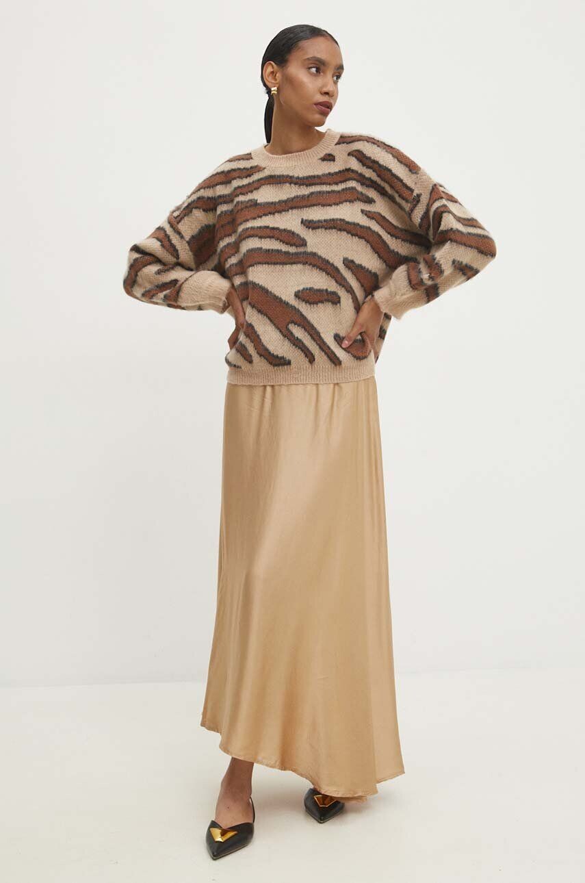 Шерстяной свитер Answear Lab, коричневый
Шерстяной свитер Answear Lab, коричневый