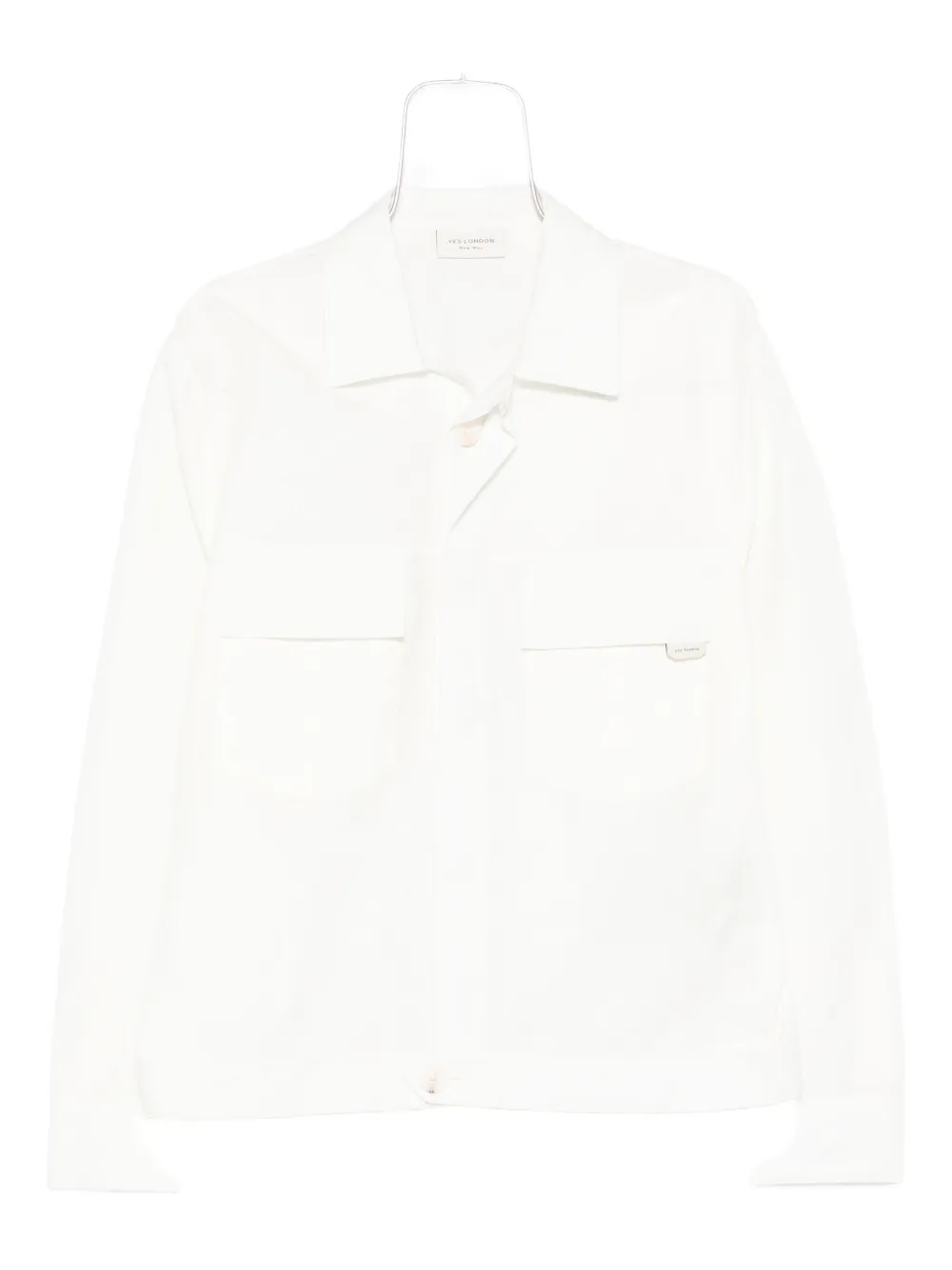 Куртка-рубашка с карманами-клапанами YES LONDON, белый
Куртка-рубашка с карманами-клапанами YES LONDON, белый