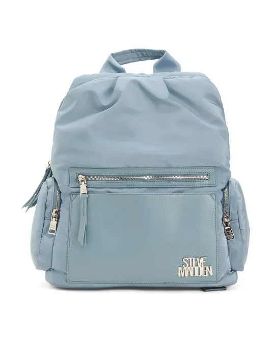 Рюкзак Hayve Puffy из нейлона с двойными отделениями и сумкой Steve Madden, синий
Рюкзак Hayve Puffy из нейлона с двойными отделениями и сумкой Steve Madden, синий