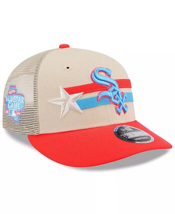 Мужская бежево-коралловая бейсболка Chicago White Sox 2024 MLB All-Star Game Meshback Low Profile 9FIFTY Snapback New Era
Мужская бежево-коралловая бейсболка Chicago White Sox 2024 MLB All-Star Game Meshback Low Profile 9FIFTY Snapback New Era