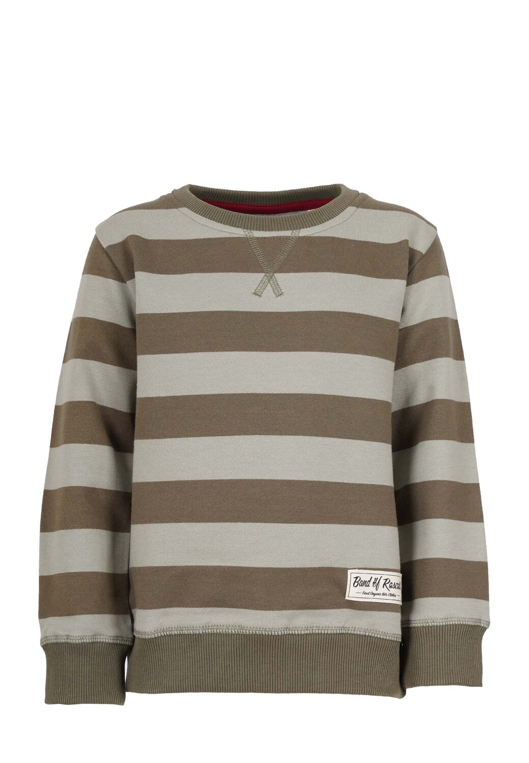 Пуловер Band of Rascals Sweat Striped, цвет olive moos
Пуловер Band of Rascals Sweat Striped, цвет olive moos