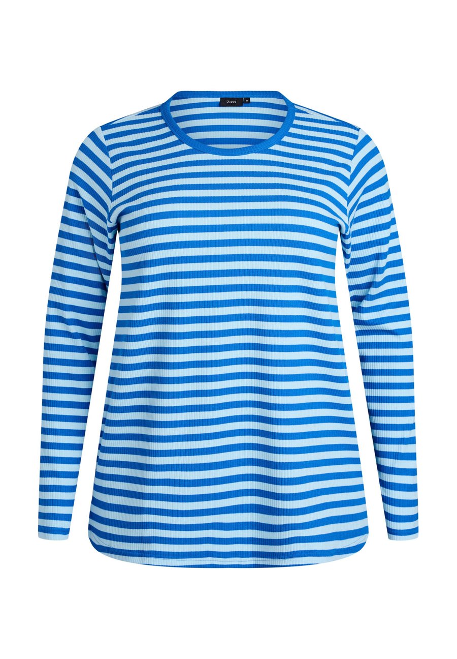 Топ Zizzi Long sleeved top, Summer S. Stripe/Light Blue
Топ Zizzi Long sleeved top, Summer S. Stripe/Light Blue