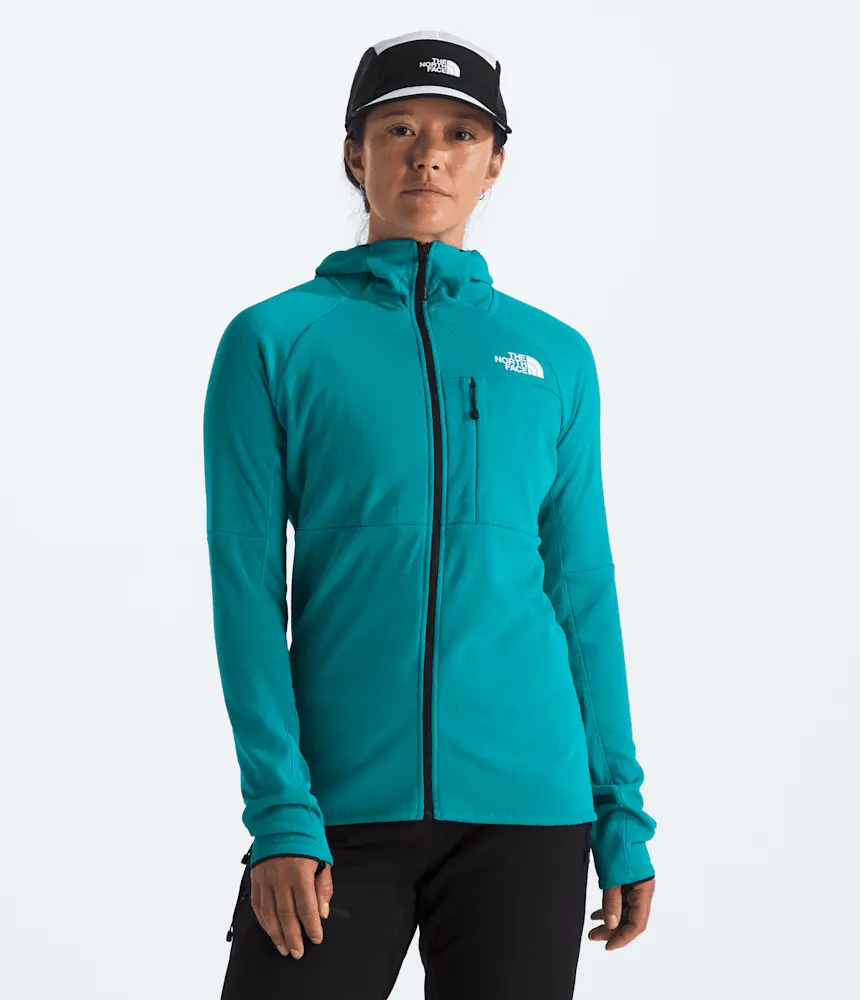 Женская толстовка с капюшоном Summit Series FUTUREFLEECE с застежкой-молнией The North Face, Deep Teal
Женская толстовка с капюшоном Summit Series FUTUREFLEECE с застежкой-молнией The North Face, Deep Teal
