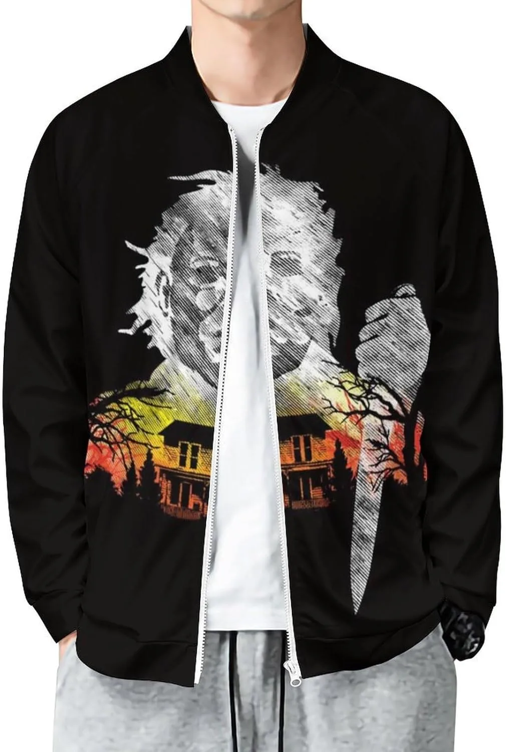 Мужская легкая куртка-толстовка Halloween Michael Myers
Мужская легкая куртка-толстовка Halloween Michael Myers