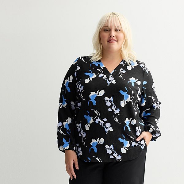 Туника с V-образным вырезом и расклешенными рукавами plus size Nine West, Black Beryl Floral, Черный, Туника с V-образным вырезом и расклешенными рукавами plus size Nine West, Black Beryl Floral
Туника с V-образным вырезом и расклешенными рукавами plus size Nine West, Black Beryl Floral, Черный, Туника с V-образным вырезом и расклешенными рукавами plus size Nine West, Black Beryl Floral