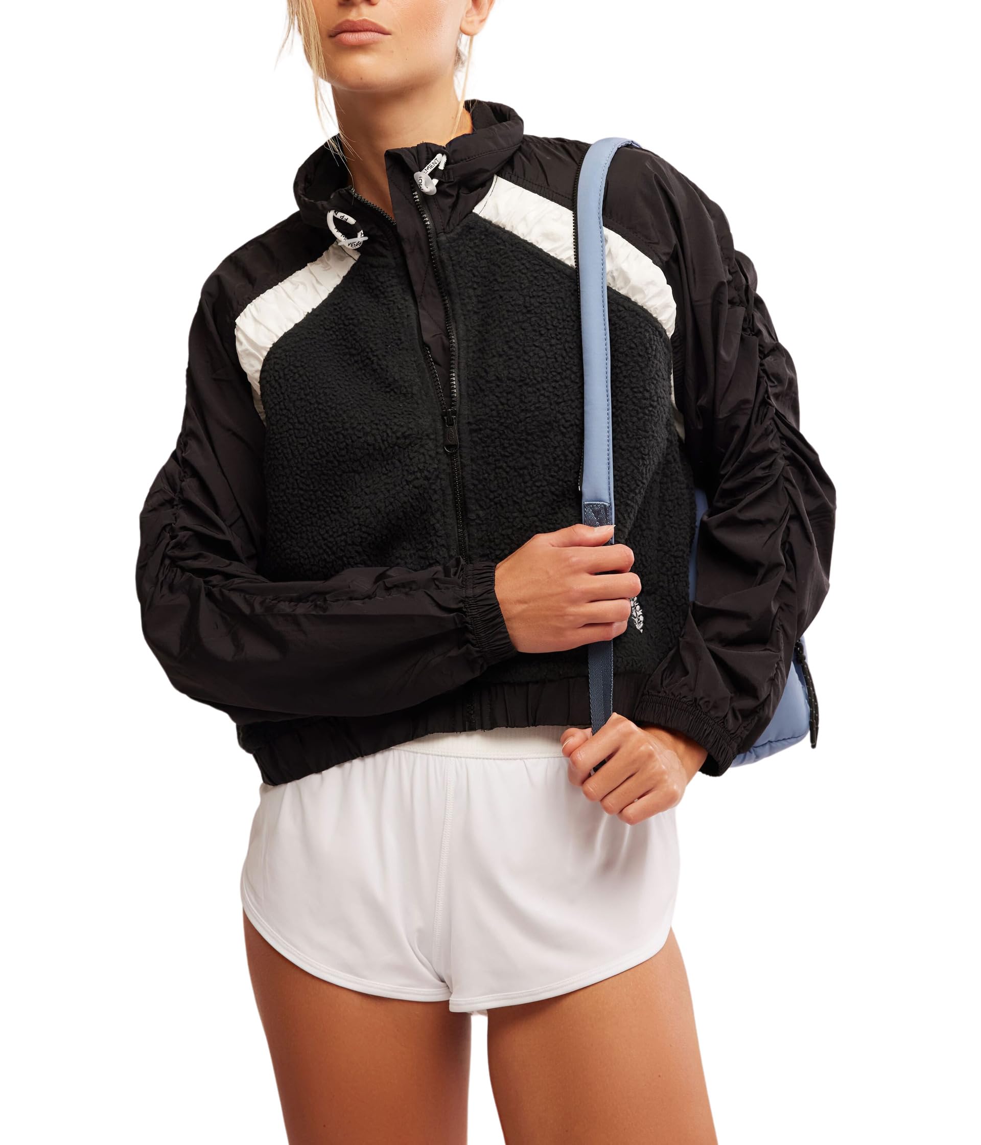 Толстовка FP Movement Amelia Zip Up Fleece, Black/White Combo
Толстовка FP Movement Amelia Zip Up Fleece, Black/White Combo