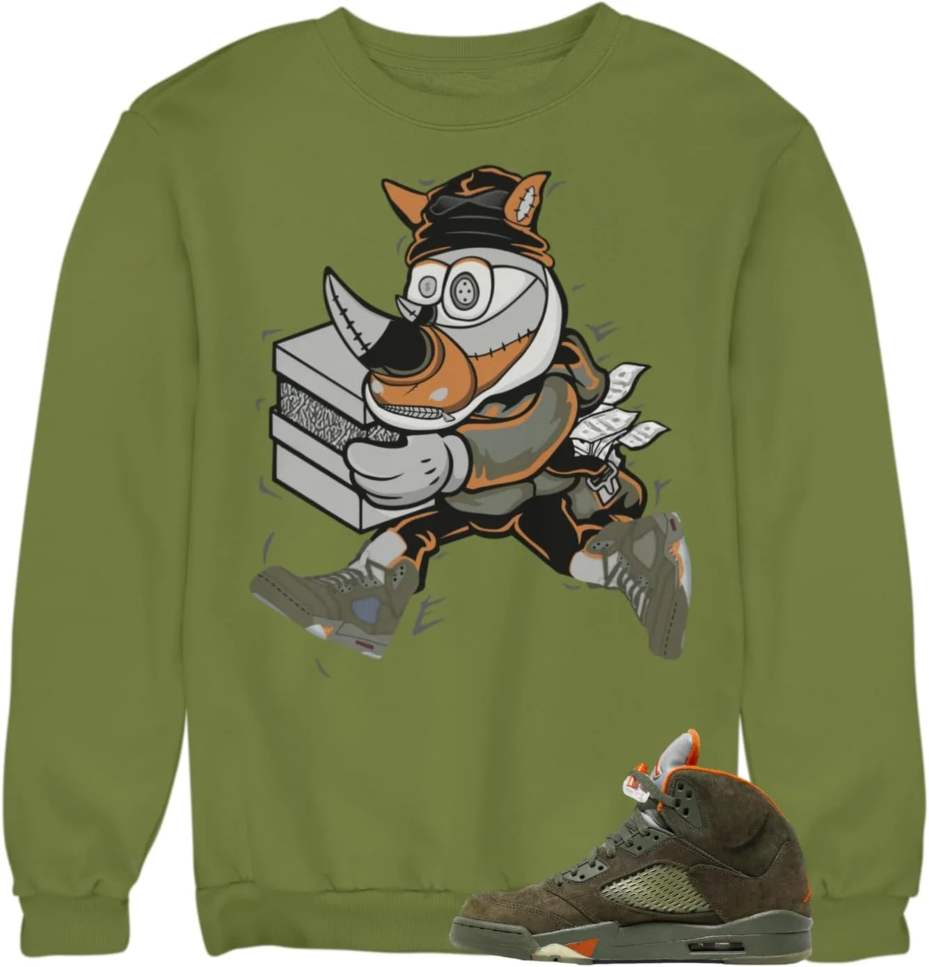 Свитшот Jordan 5 Olive Graphic House Of Tees
Свитшот Jordan 5 Olive Graphic House Of Tees