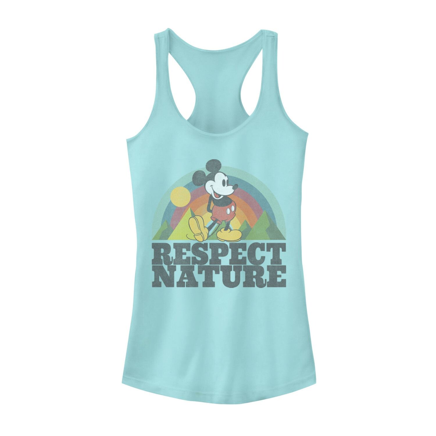 Майка Disney's Mickey & Friends Mickey Mouse Respect Nature Rainbow Racerback Licensed Character
Майка Disney's Mickey & Friends Mickey Mouse Respect Nature Rainbow Racerback Licensed Character