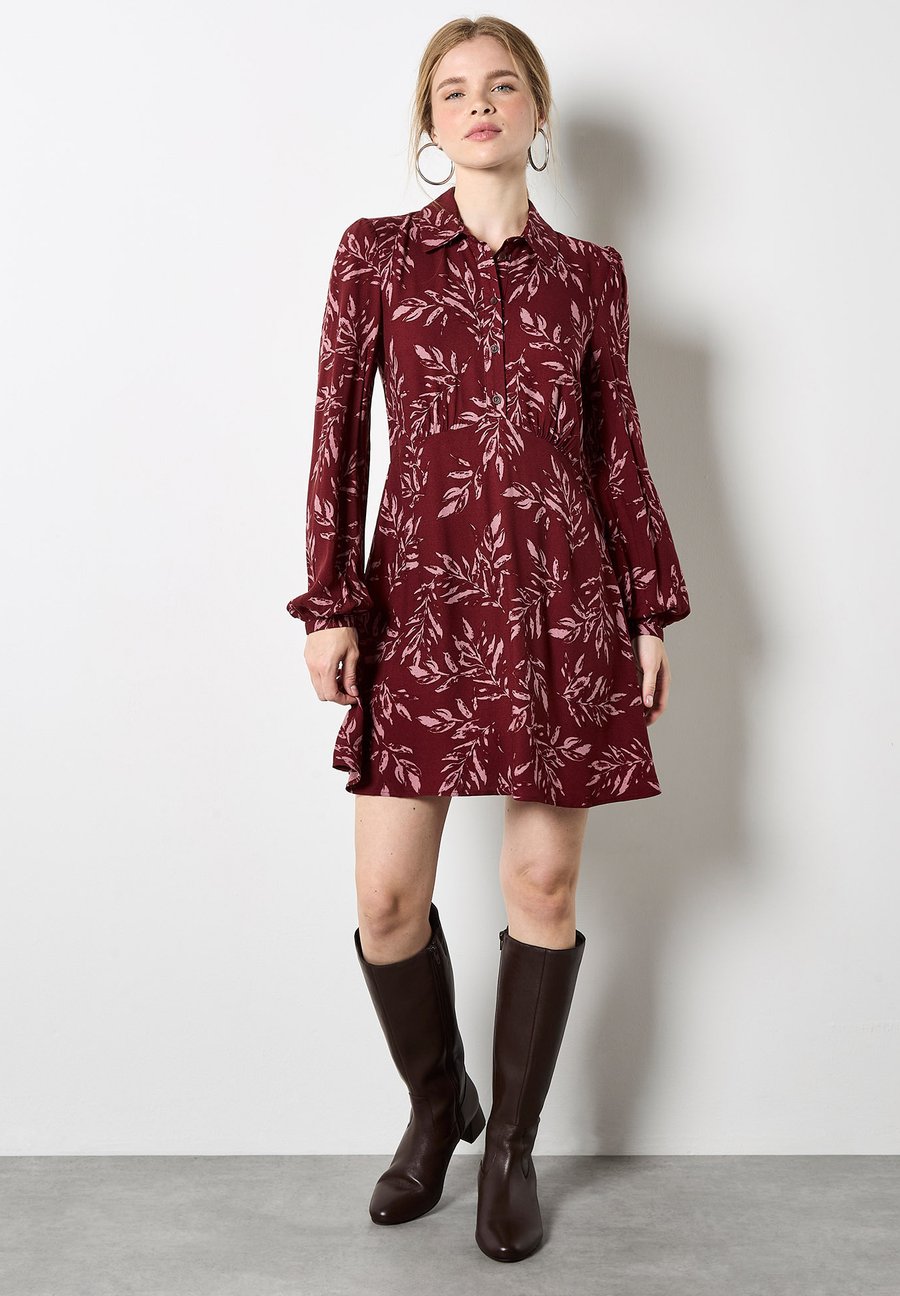 Платье Apricot LEAF PRINT SHIRT MINI, Burgundy/Bordeaux
Платье Apricot LEAF PRINT SHIRT MINI, Burgundy/Bordeaux
