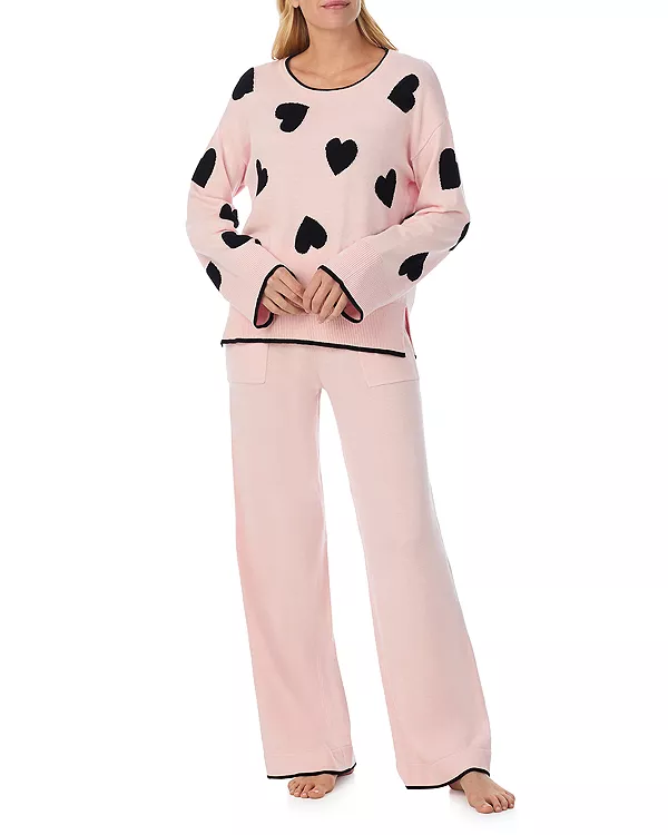 Пижамный комплект с длинными рукавами Kate Spade New York, розовый
Пижамный комплект с длинными рукавами Kate Spade New York, розовый