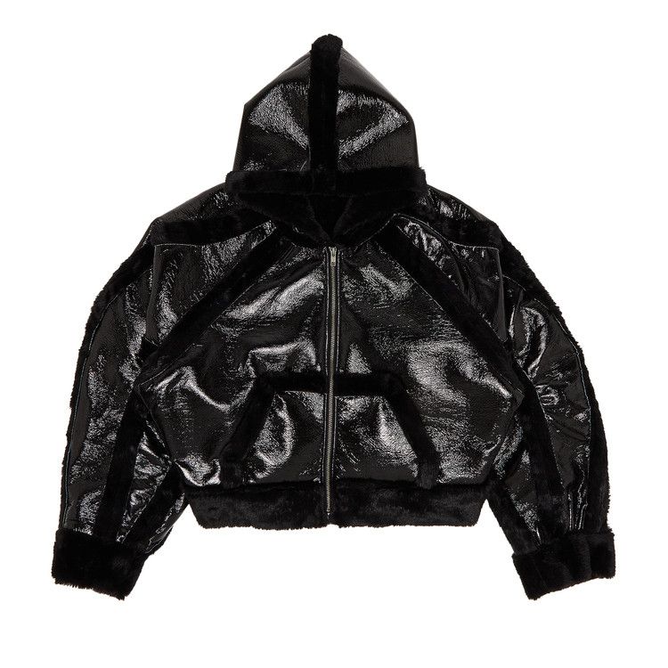 Куртка Ottolinger Shearling Fitted Multiline Jacket, Shinny Black
Куртка Ottolinger Shearling Fitted Multiline Jacket, Shinny Black