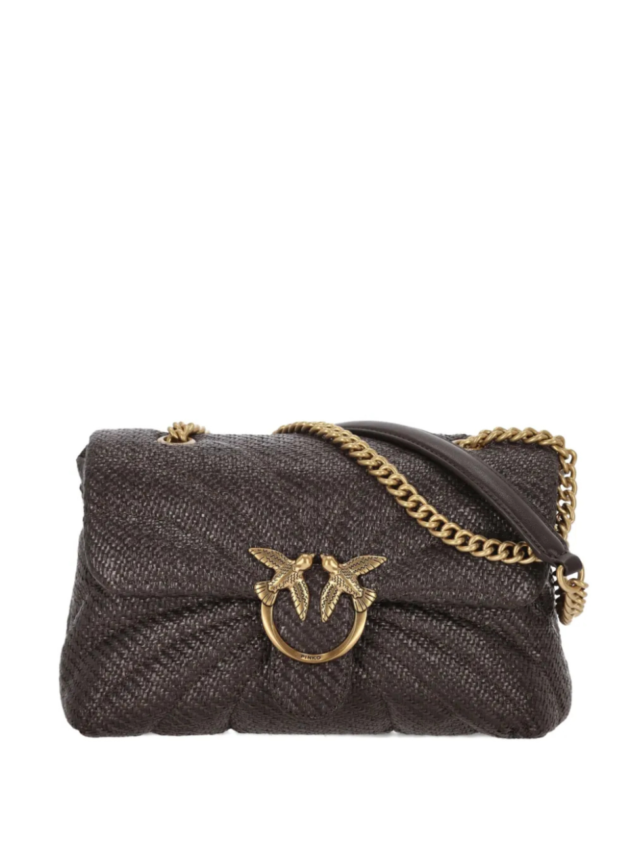 Сумка Love Puff на плечо PINKO, коричневый
Сумка Love Puff на плечо PINKO, коричневый