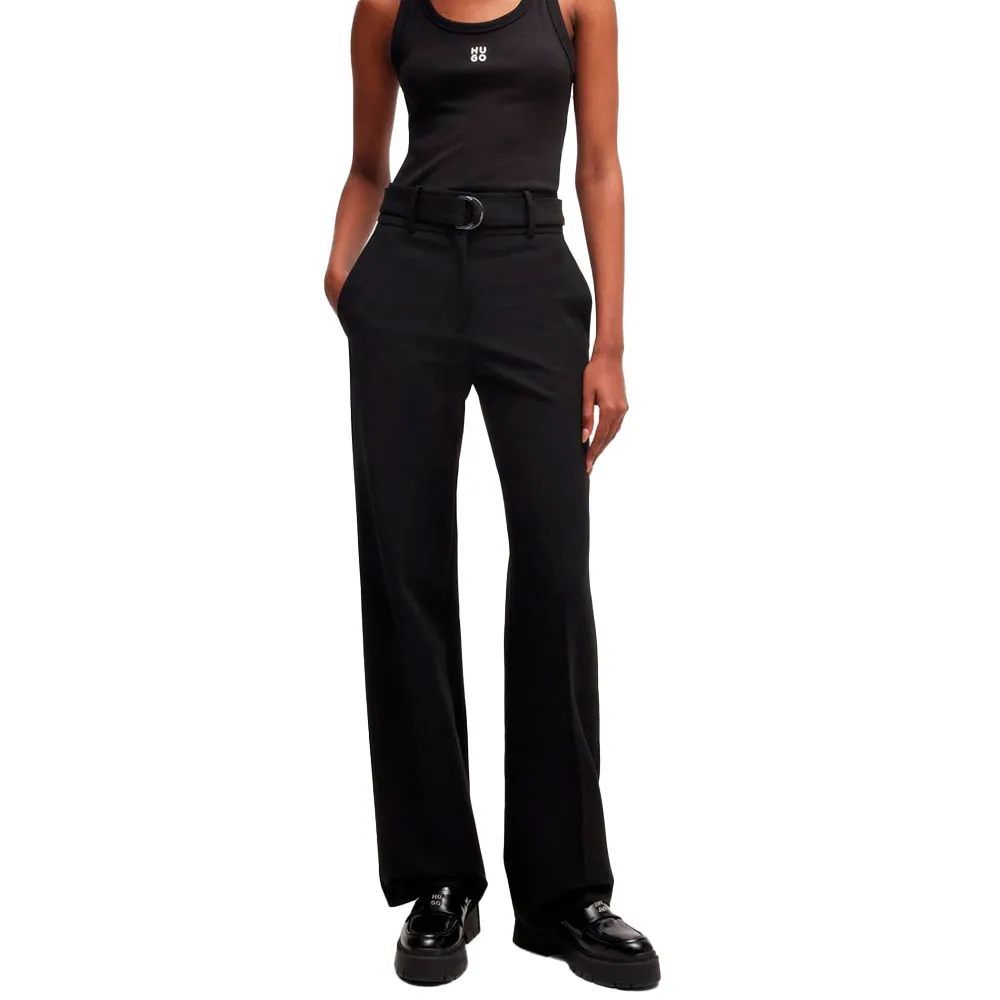 Брюки HUGO Huglia, черный
Брюки HUGO Huglia, черный