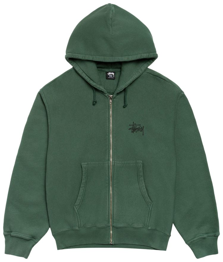 Толстовка Stussy Basic StüSsy Zip Hoodie Pigment Dyed, зеленый
Толстовка Stussy Basic StüSsy Zip Hoodie Pigment Dyed, зеленый