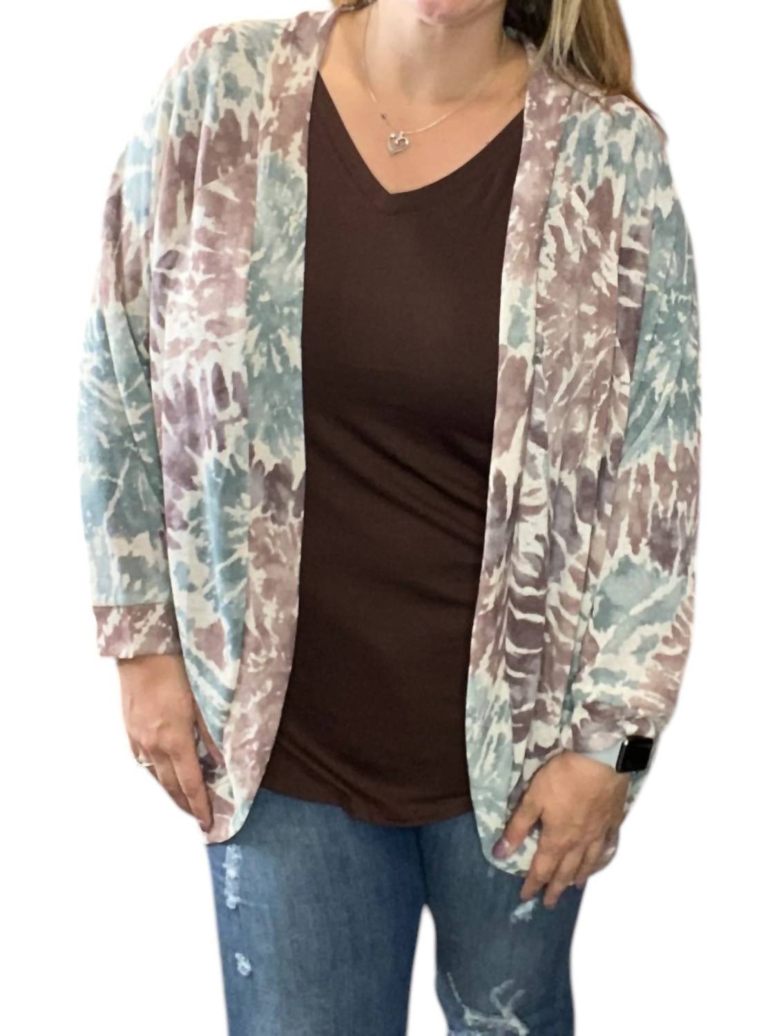 Сиреневый кардиган «летучая мышь» Tie Dye honeyme
Сиреневый кардиган «летучая мышь» Tie Dye honeyme