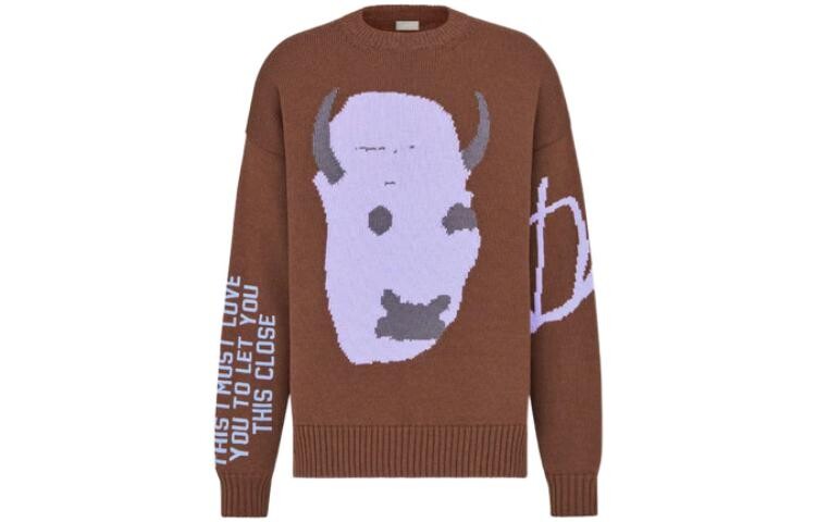 Свитер мужской Dior, коричневый
Свитер мужской Dior, коричневый