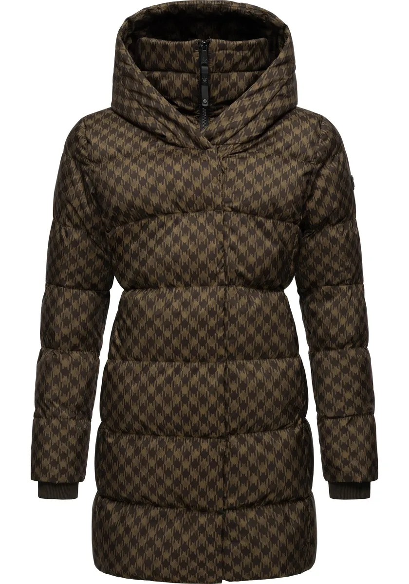 Стеганое пальто Ragwear "Niara Print", женское зимнее пальто в клетчатом виде, коричневый
Стеганое пальто Ragwear "Niara Print", женское зимнее пальто в клетчатом виде, коричневый
