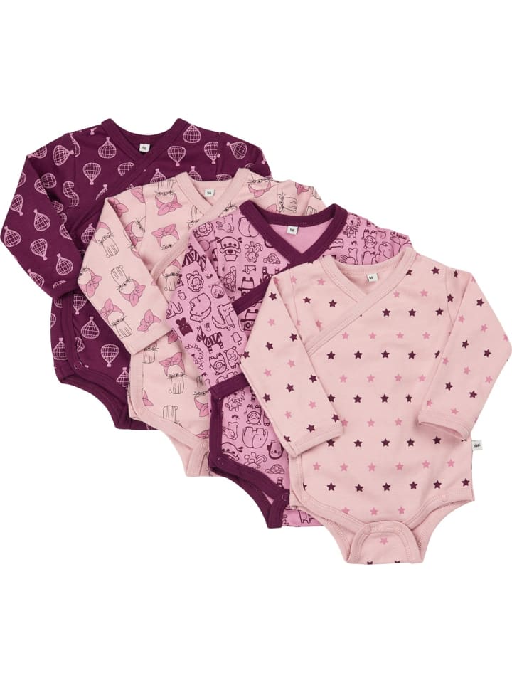 Pippi Babywear Детский боди с длинными рукавами фиолетового цвета
Pippi Babywear Детский боди с длинными рукавами фиолетового цвета