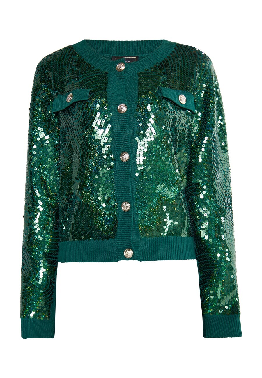 Кардиган faina Knit Cardigan Minya, цвет Emerald
Кардиган faina Knit Cardigan Minya, цвет Emerald