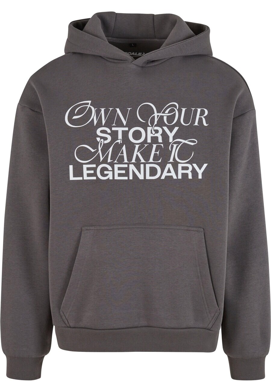 Толстовка с капюшоном MT Upscale Sweatshirt Make It Legendary, темно-серый 
Толстовка с капюшоном MT Upscale Sweatshirt Make It Legendary, темно-серый