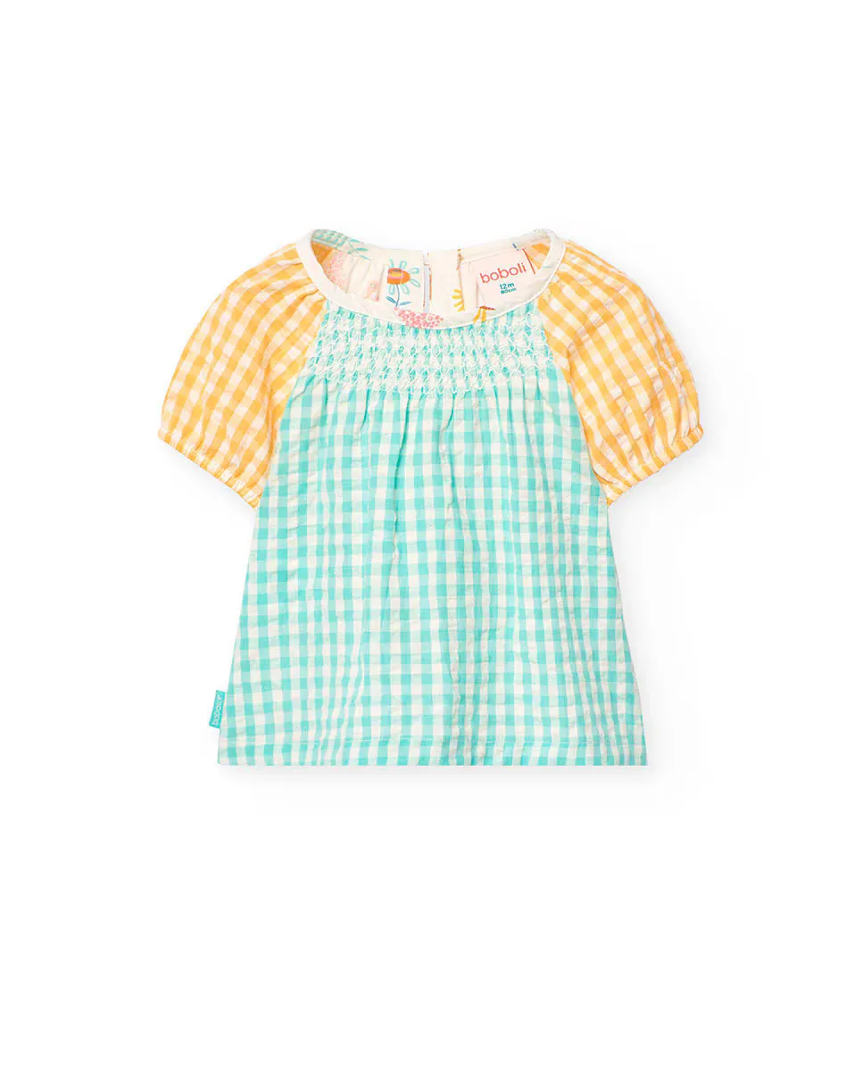 Женская блузка с коротким рукавом и принтом из 100% хлопка Boboli, многоцветный
Женская блузка с коротким рукавом и принтом из 100% хлопка Boboli, многоцветный