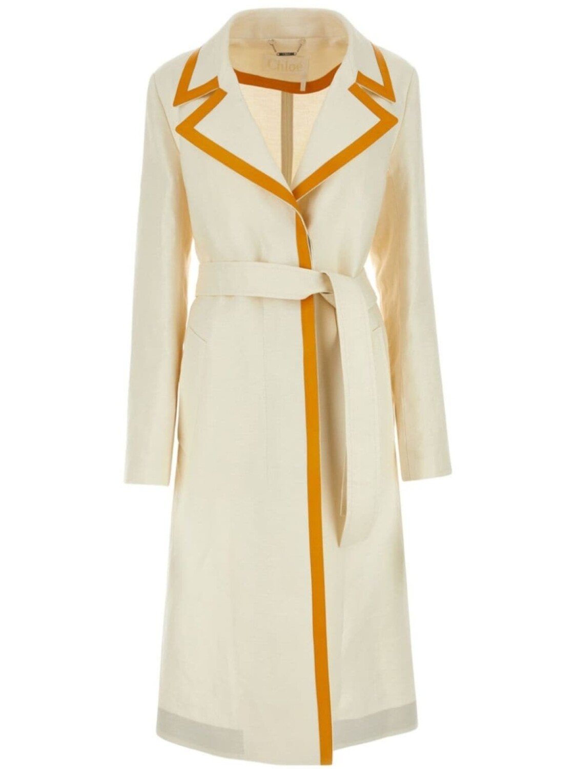 Chloé тренчкот с контрастной отделкой, нейтральный цвет
Chloé тренчкот с контрастной отделкой, нейтральный цвет