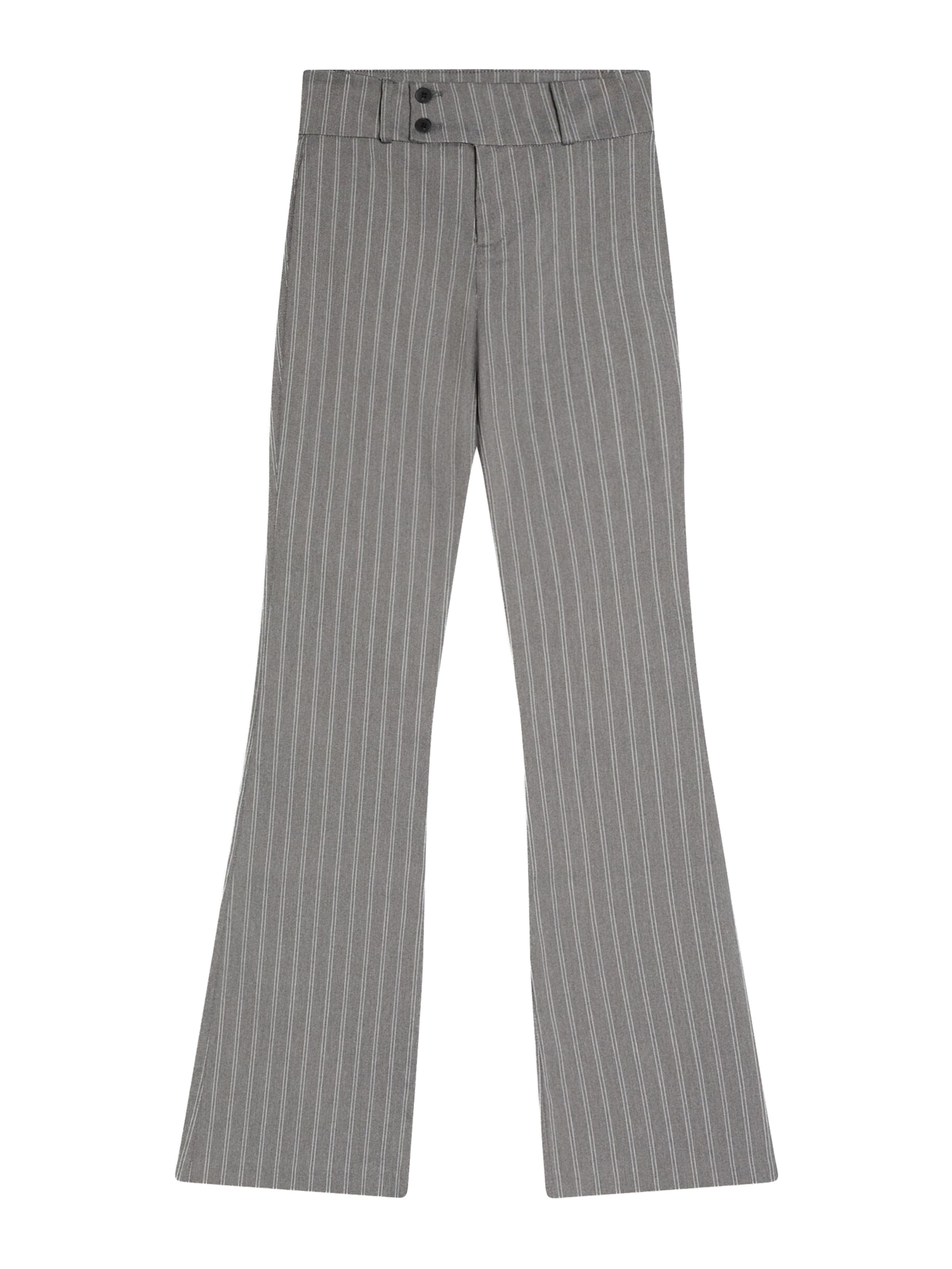 Bershka Брюки-клеш в темно-сером цвете
Bershka Брюки-клеш в темно-сером цвете