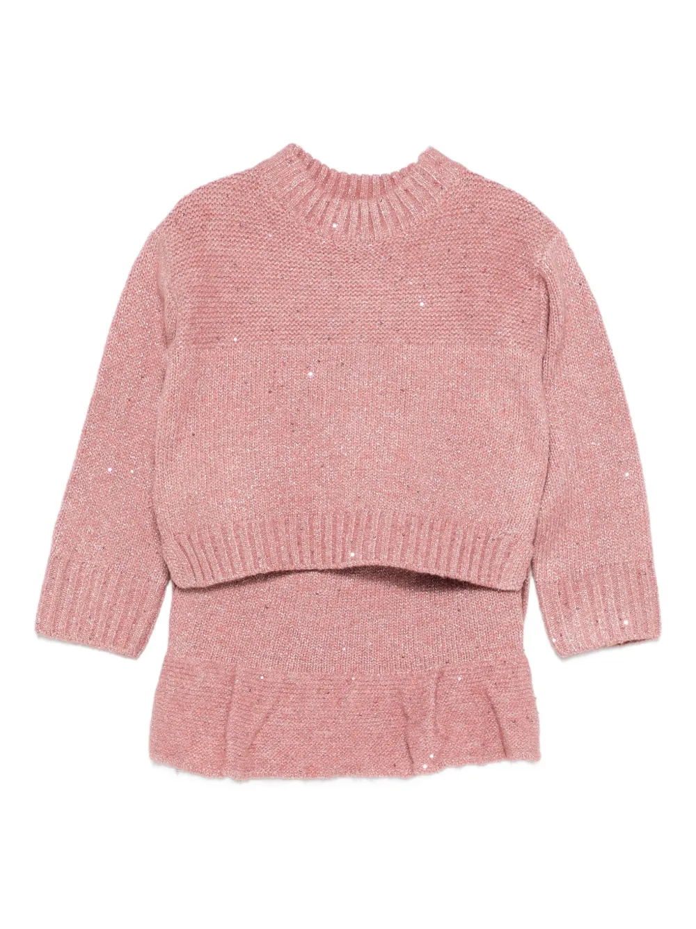 Юбка с оборками, украшенная пайетками Abel & Lula, розовый
Юбка с оборками, украшенная пайетками Abel & Lula, розовый