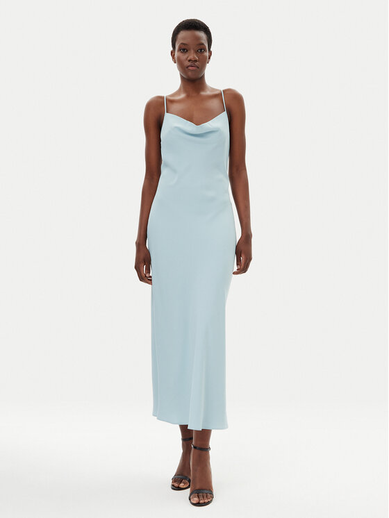 Летнее платье облегающего кроя LV044B053G Calvin Klein, голубой
Летнее платье облегающего кроя LV044B053G Calvin Klein, голубой