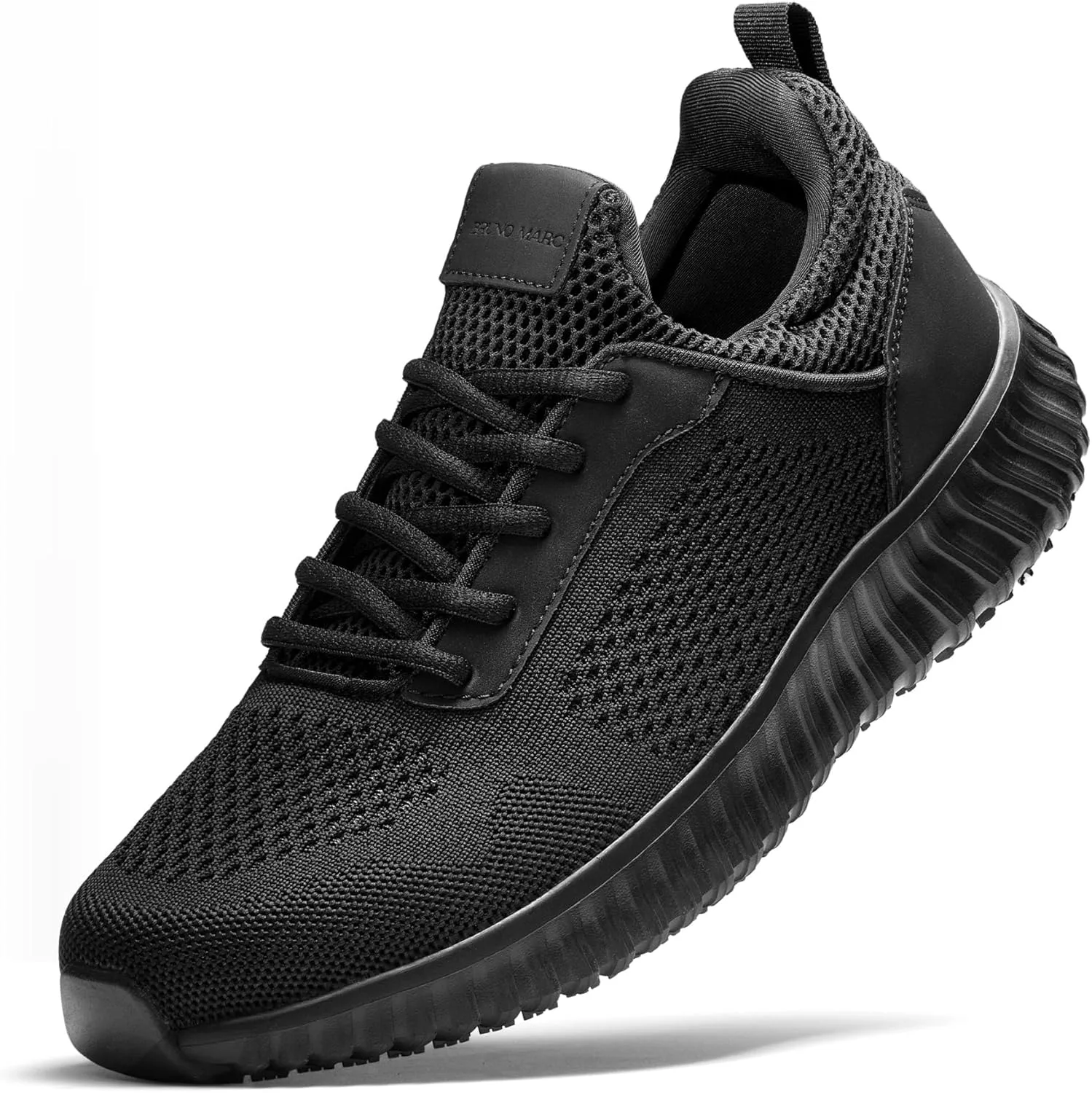 Мужские рабочие обувь Bruno Marc с нескользящей подошвой, прогулочные, черные и легкие кроссовки для работы в сфере общепита, для поваров, кухни и ресторанов, черный
Мужские рабочие обувь Bruno Marc с нескользящей подошвой, прогулочные, черные и легкие кроссовки для работы в сфере общепита, для поваров, кухни и ресторанов, черный