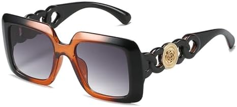 Квадратные солнцезащитные очки для женщин, популярный модный дизайн, двухцветная оправа, ретро-леопардовый принт, защита от УФ-излучения UV400, модные солнцезащитные очки для мужчин MTZJH, Brown
Квадратные солнцезащитные очки для женщин, популярный модный дизайн, двухцветная оправа, ретро-леопардовый принт, защита от УФ-излучения UV400, модные солнцезащитные очки для мужчин MTZJH, Brown