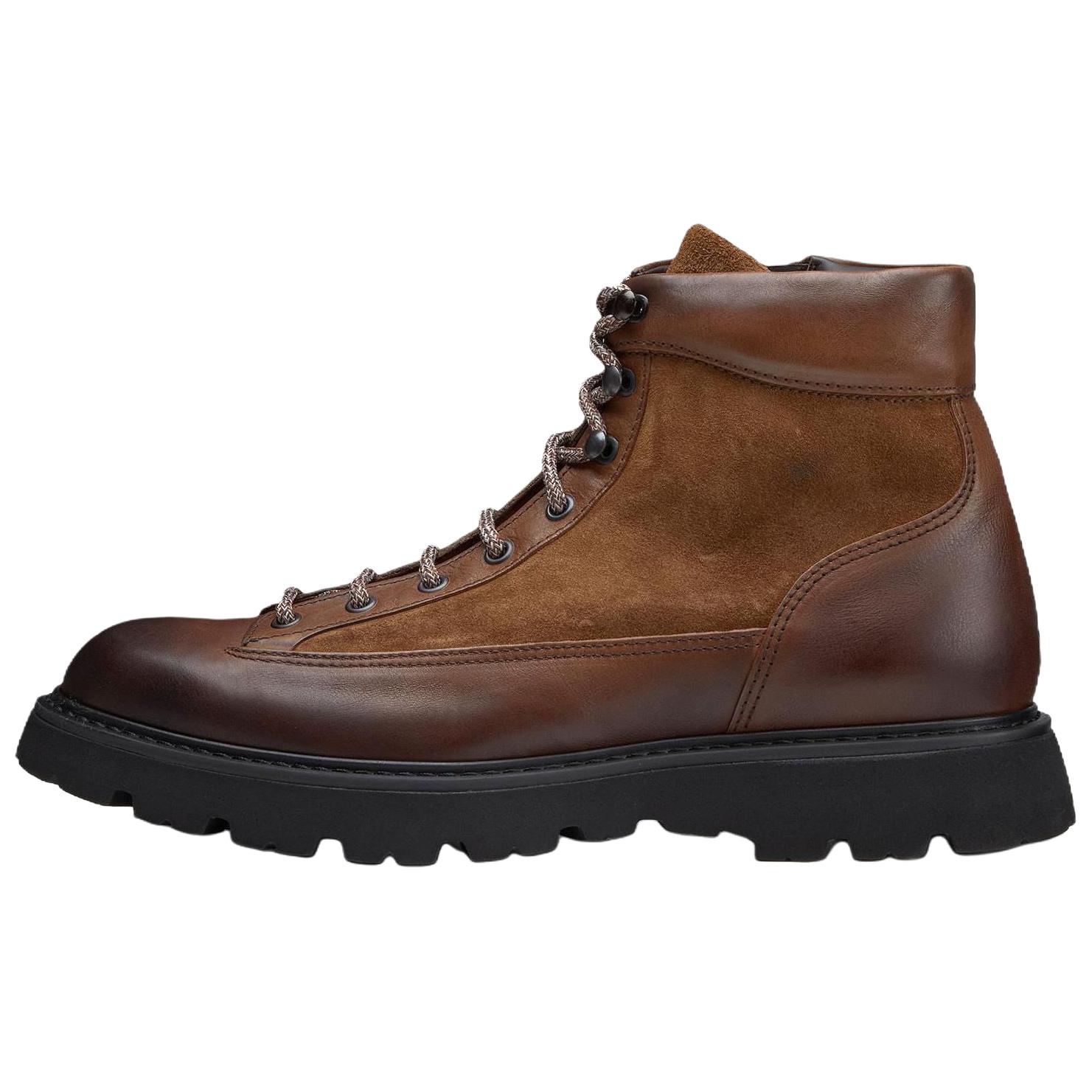 Панельные шнурованные ботинки на молнии DOUCAL'S, коричневый
Панельные шнурованные ботинки на молнии DOUCAL'S, коричневый