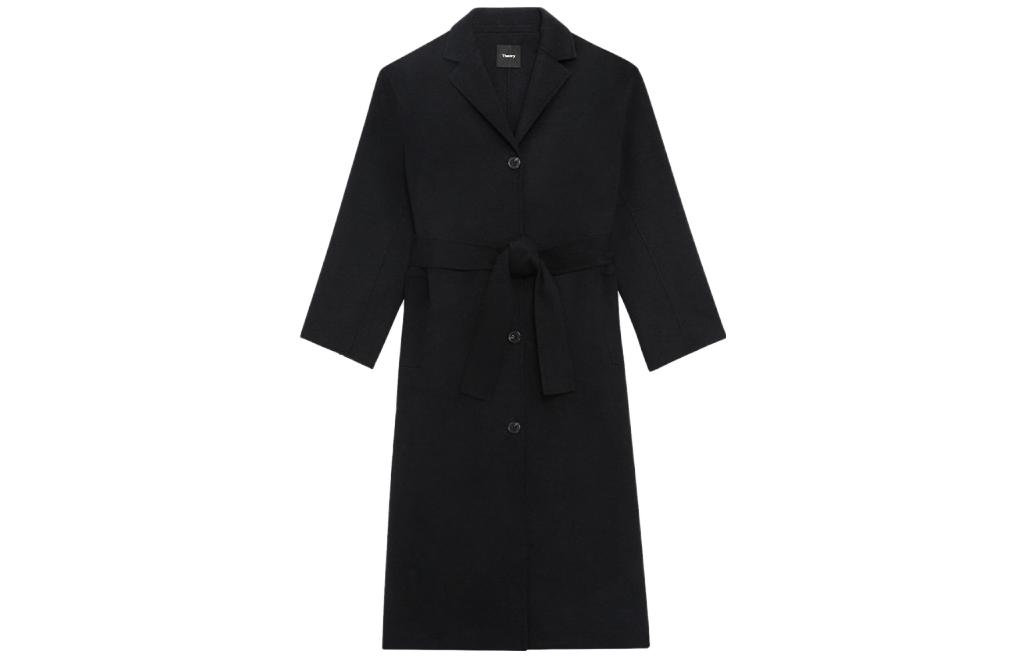 Футболка из шерсти и кашемире с поясом на талии THEORY, черный 001
Футболка из шерсти и кашемире с поясом на талии THEORY, черный 001