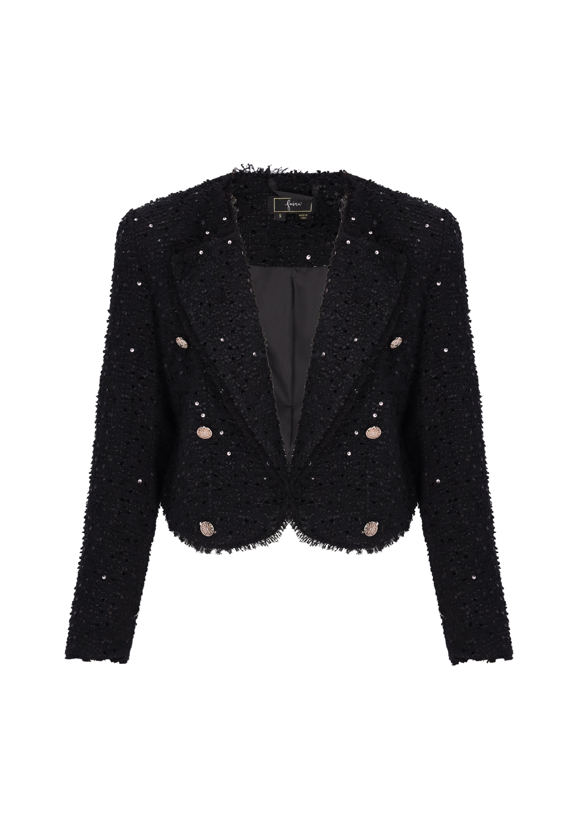 Faina Блейзер в черном цвете
Faina Блейзер в черном цвете