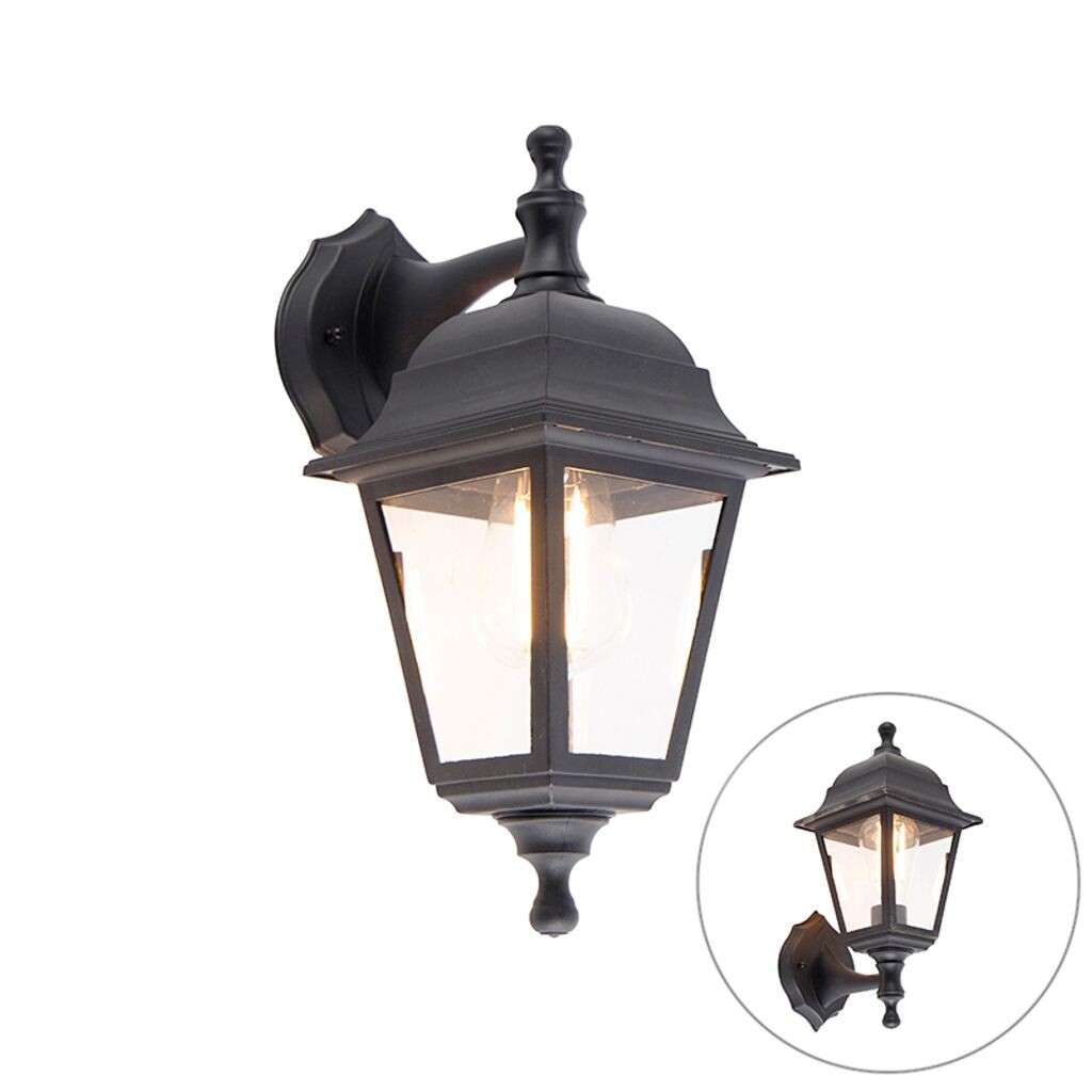 QAZQA - Наружный настенный светильник Classic I Antique Classic, черный, регулируемый IP44 - Наружное освещение Capital I - квадратный пластик - подходит для светодиодов E27
QAZQA - Наружный настенный светильник Classic I Antique Classic, черный, регулируемый IP44 - Наружное освещение Capital I - квадратный пластик - подходит для светодиодов E27