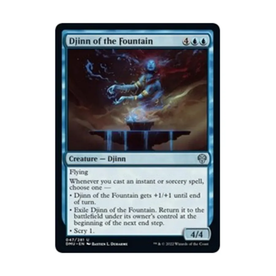 CCG Джинн Фонтана (U), MTG - Dominaria United
CCG Джинн Фонтана (U), MTG - Dominaria United