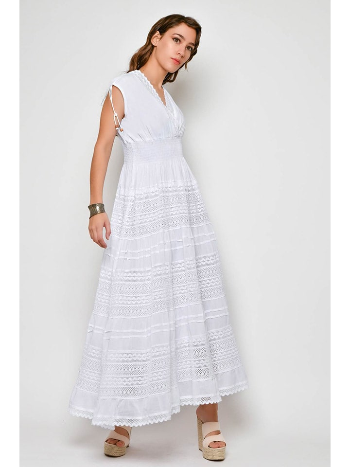 Длинное платье H.H.G., белый 
Длинное платье H.H.G., белый