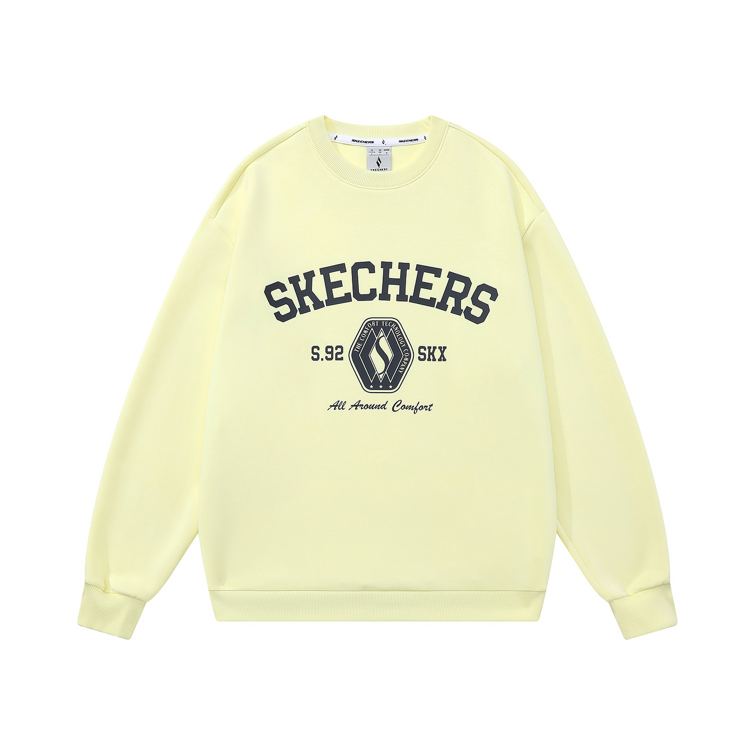 Унисекс свитшот Skechers, светло-серый/желтый
Унисекс свитшот Skechers, светло-серый/желтый