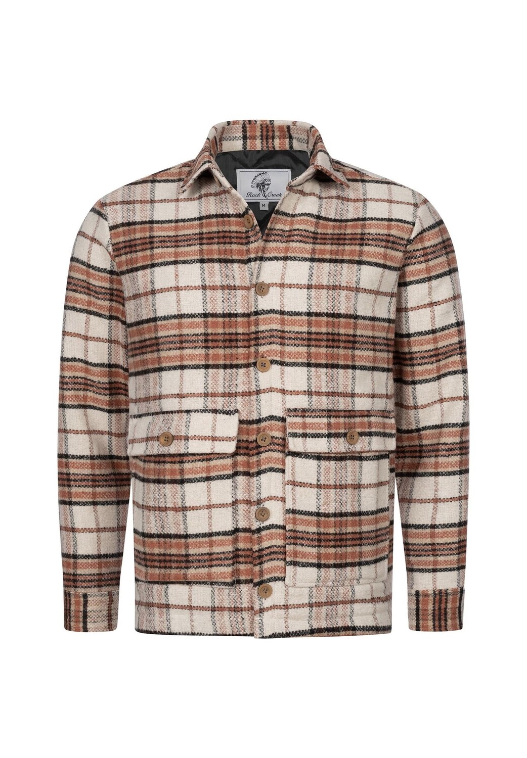 Рубашка Рубашка в клетку Rock Creek, бежевый
Рубашка Рубашка в клетку Rock Creek, бежевый