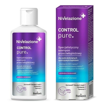 Nivellation Pure Control Шампунь против перхоти 100 мл, Farmona
Nivellation Pure Control Шампунь против перхоти 100 мл, Farmona