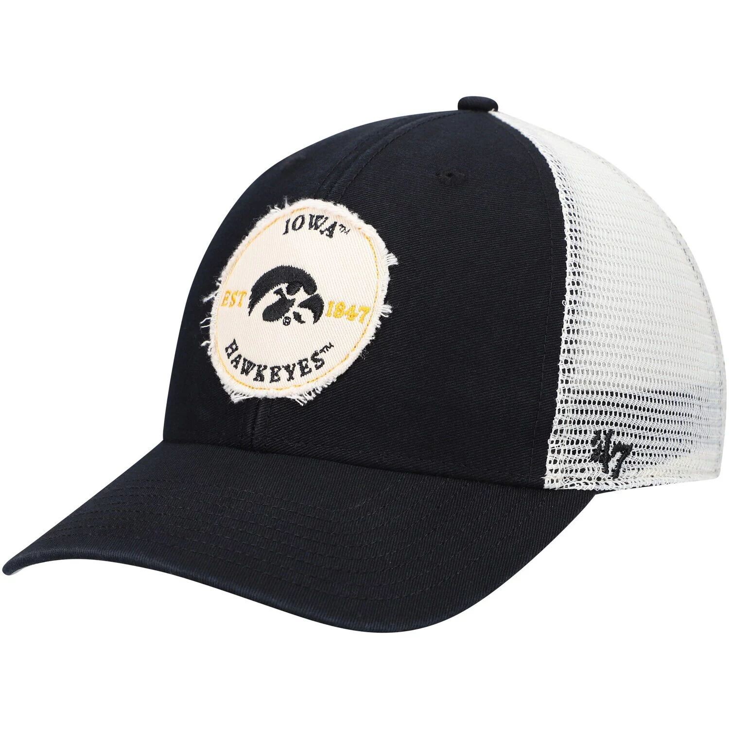Мужская черная кепка '47 Iowa Hawkeyes Howell MVP Trucker Snapback
Мужская черная кепка '47 Iowa Hawkeyes Howell MVP Trucker Snapback